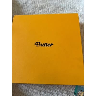 BTS Butter Cream CD Photocard Lyric Cards Folded Message Card Album Set 2021 - Thumbnail 2