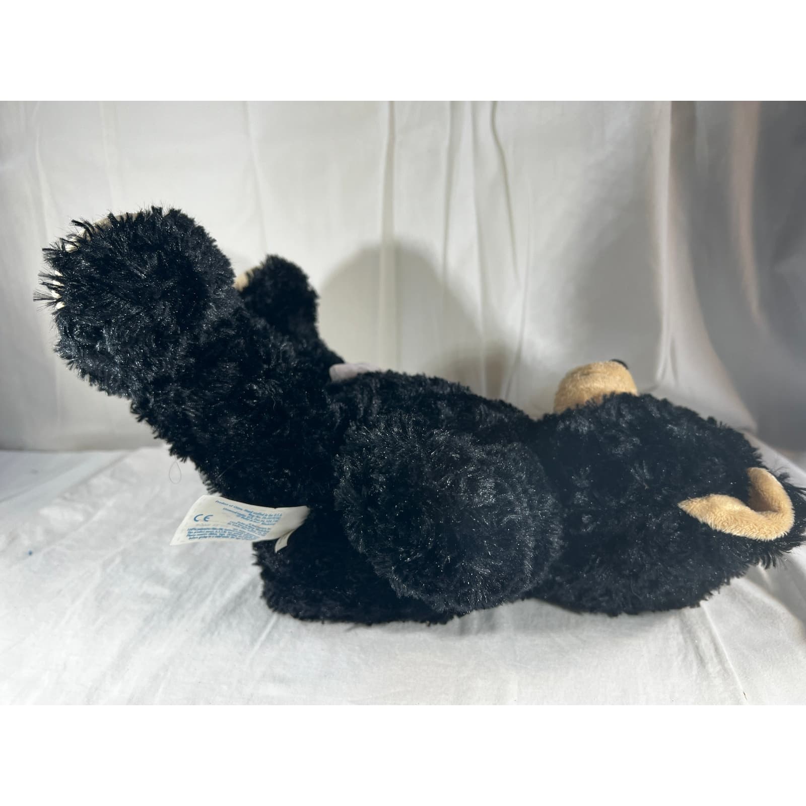 Build A Bear Workshop Black Bear with Soft Crutch 2010 Plush Stuffed Toy 16" - Thumbnail 9
