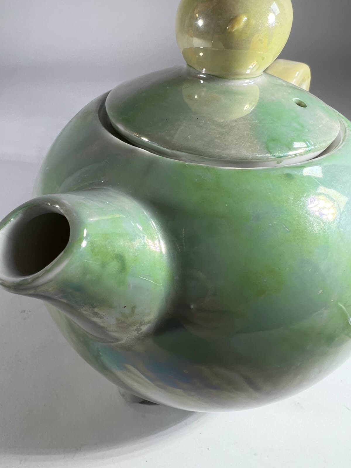 Luster Japan Fine China Tea Pot National Silver Vintage Glassware Japanese R8361 - Thumbnail 18