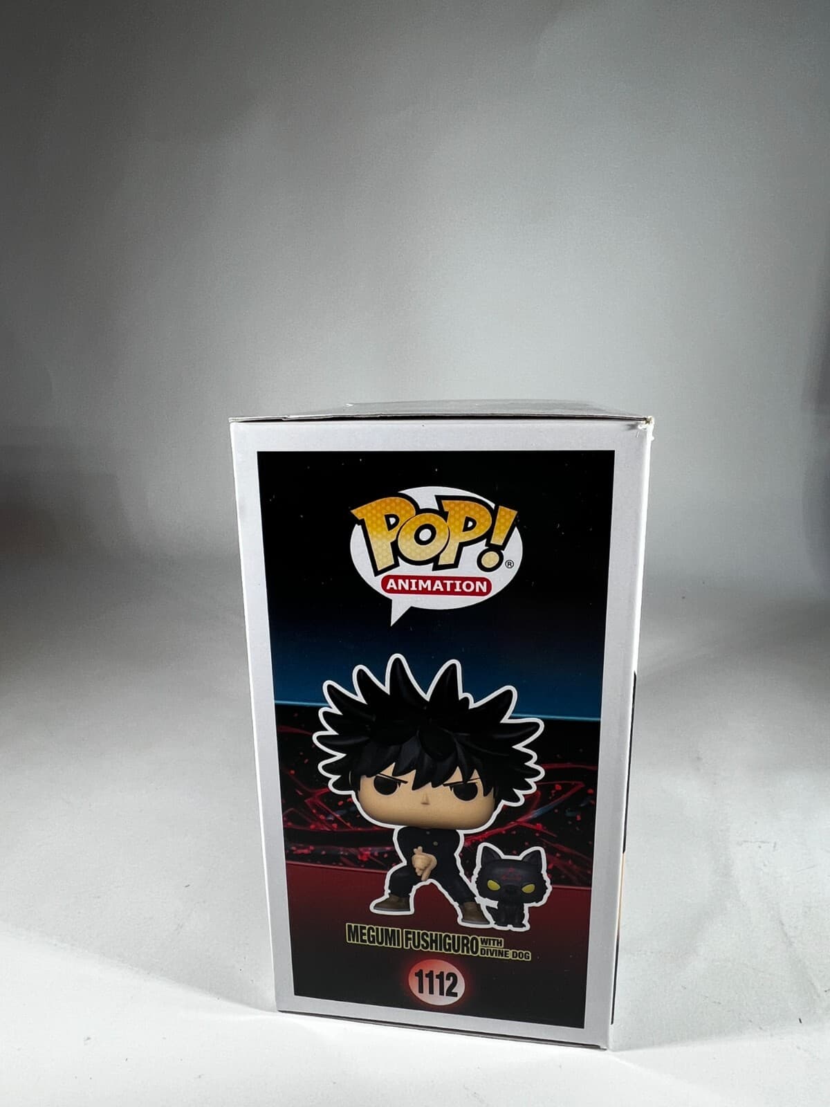 NEW Funko Pop ANIMATION Jujustsu Kaisen JJK Megumi Fushigoro w/ Divine Dog 1112 - Thumbnail 12