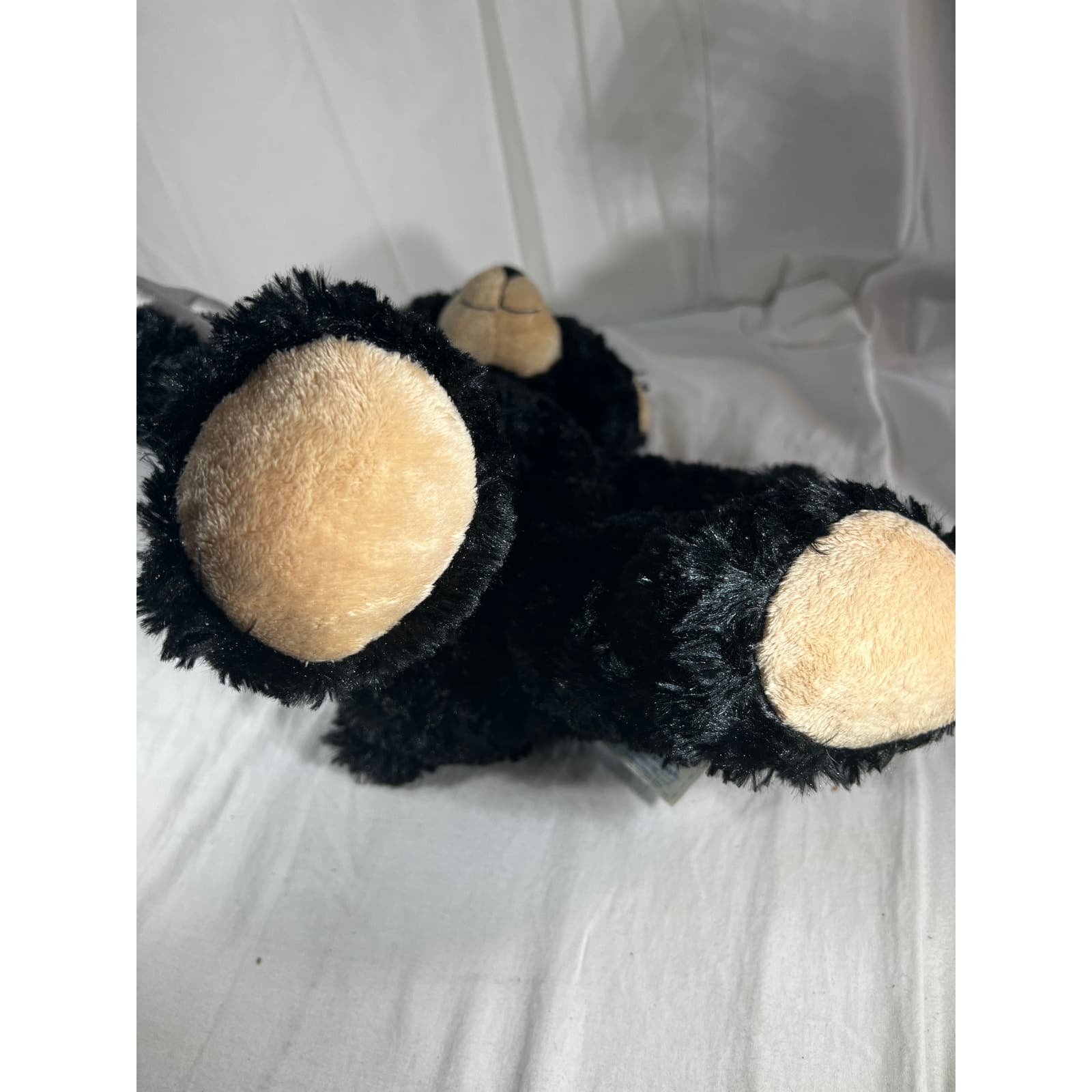 Build A Bear Workshop Black Bear with Soft Crutch 2010 Plush Stuffed Toy 16" - Thumbnail 8