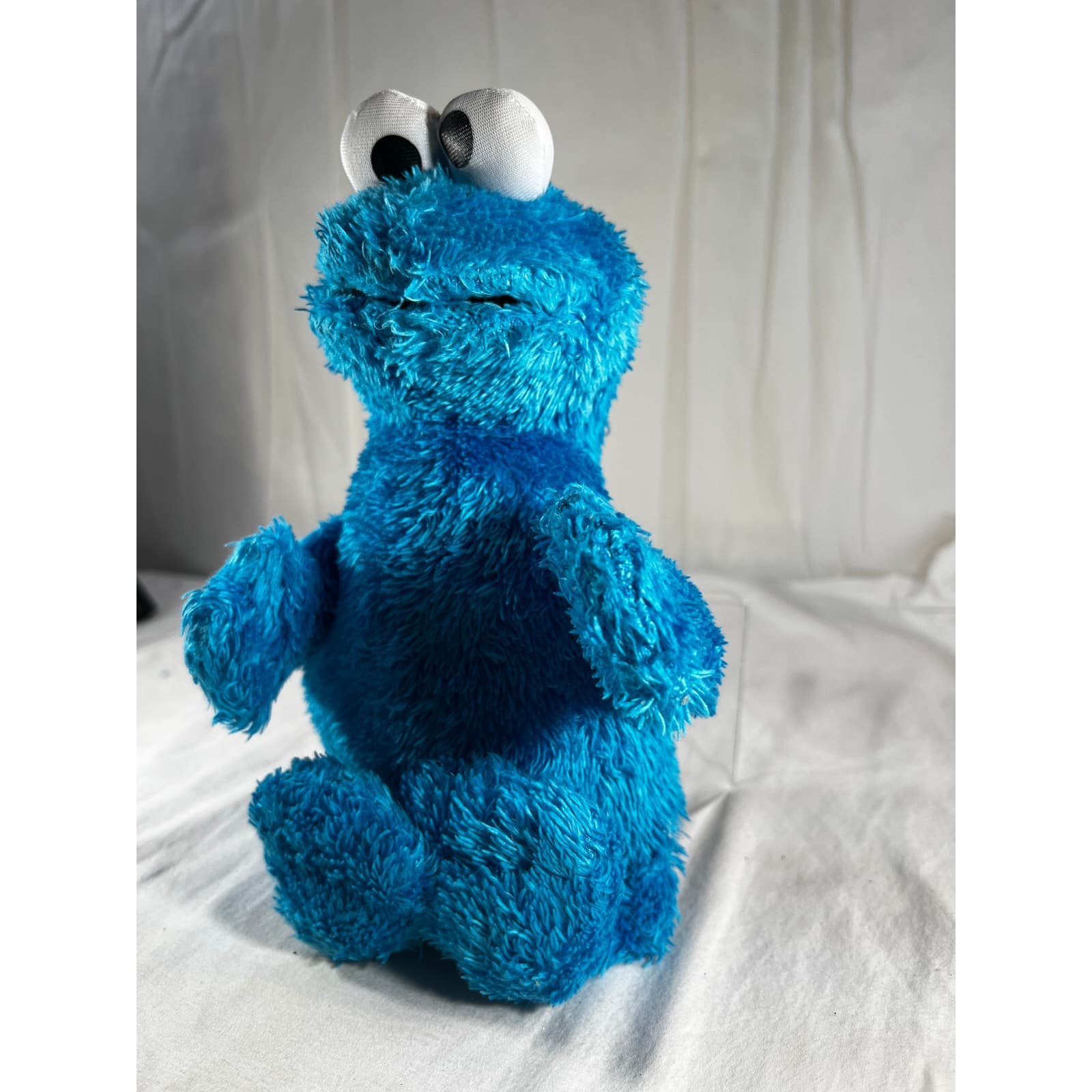 Hasbro Cookie Monster Sesame Street Plush 2012 Stuffed Animal Soft Toy 12" Nice - Thumbnail 4