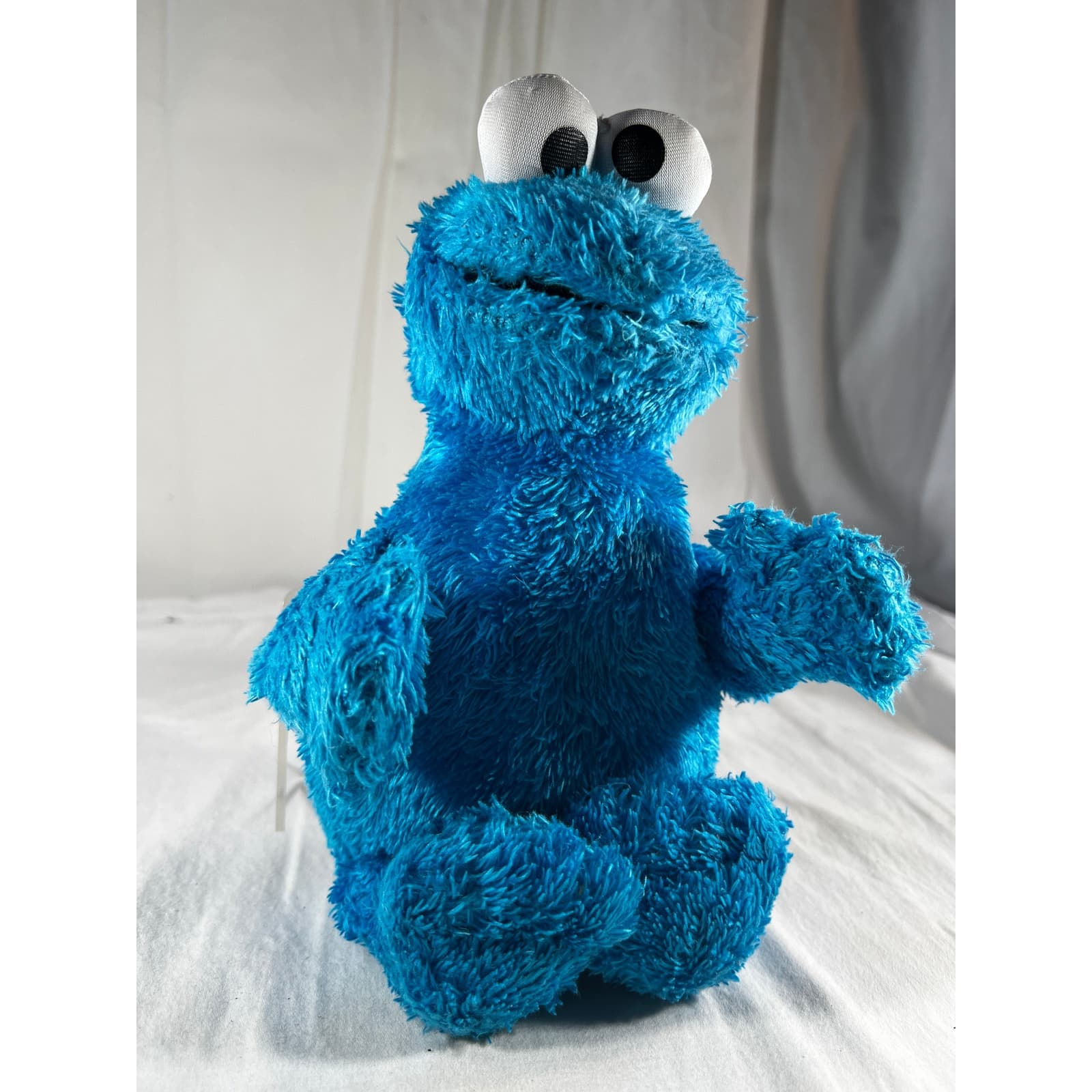 Hasbro Cookie Monster Sesame Street Plush 2012 Stuffed Animal Soft Toy 12" Nice - Thumbnail 3