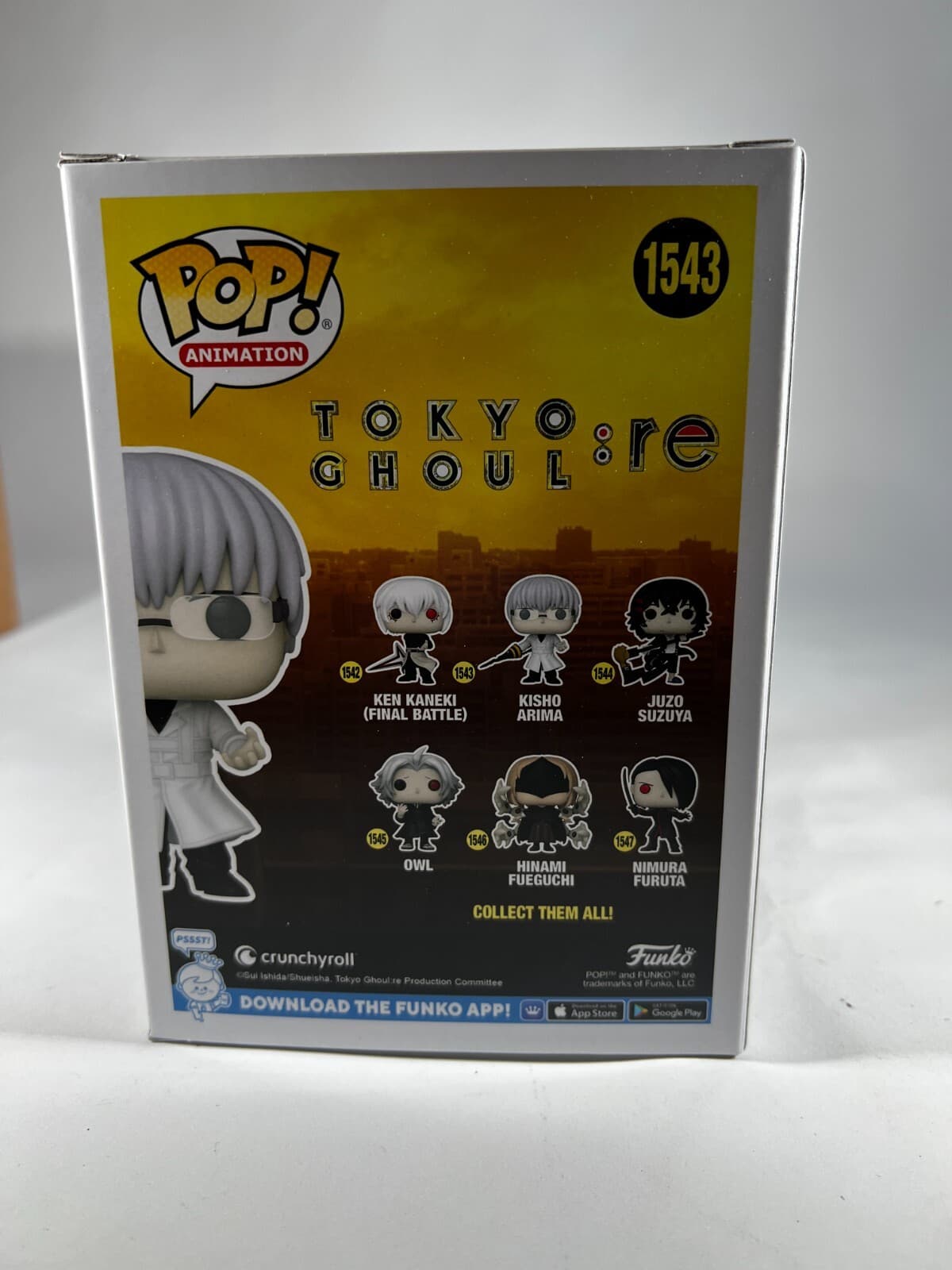 Funko POP! Animation Tokyo Ghoul:re S2 Vinyl Figure KISHO ARIMA #1543 - Thumbnail 3
