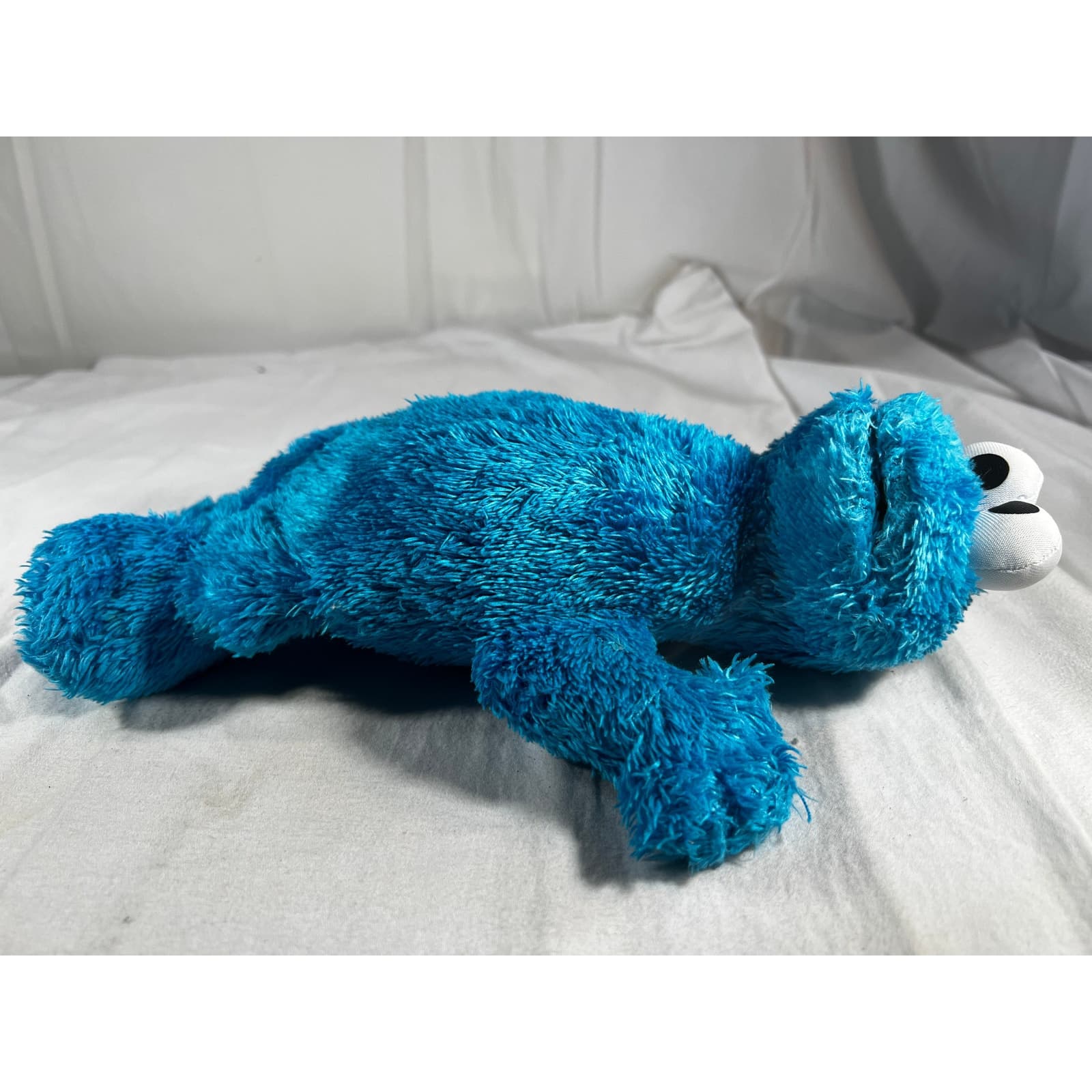 Hasbro Cookie Monster Sesame Street Plush 2012 Stuffed Animal Soft Toy 12" Nice - Thumbnail 5