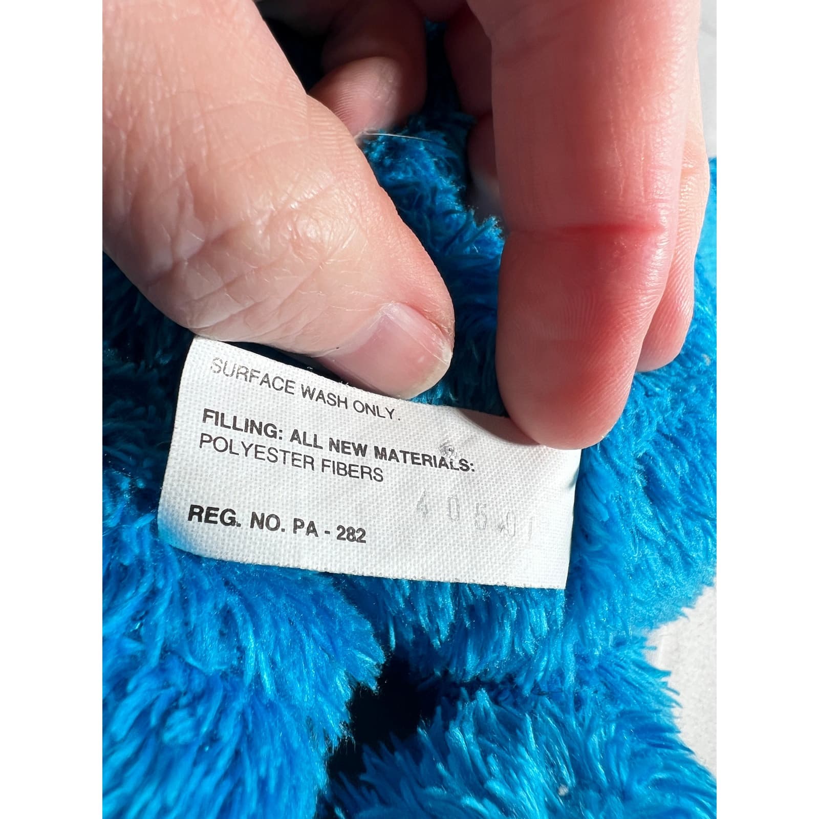 Hasbro Cookie Monster Sesame Street Plush 2012 Stuffed Animal Soft Toy 12" Nice - Thumbnail 15