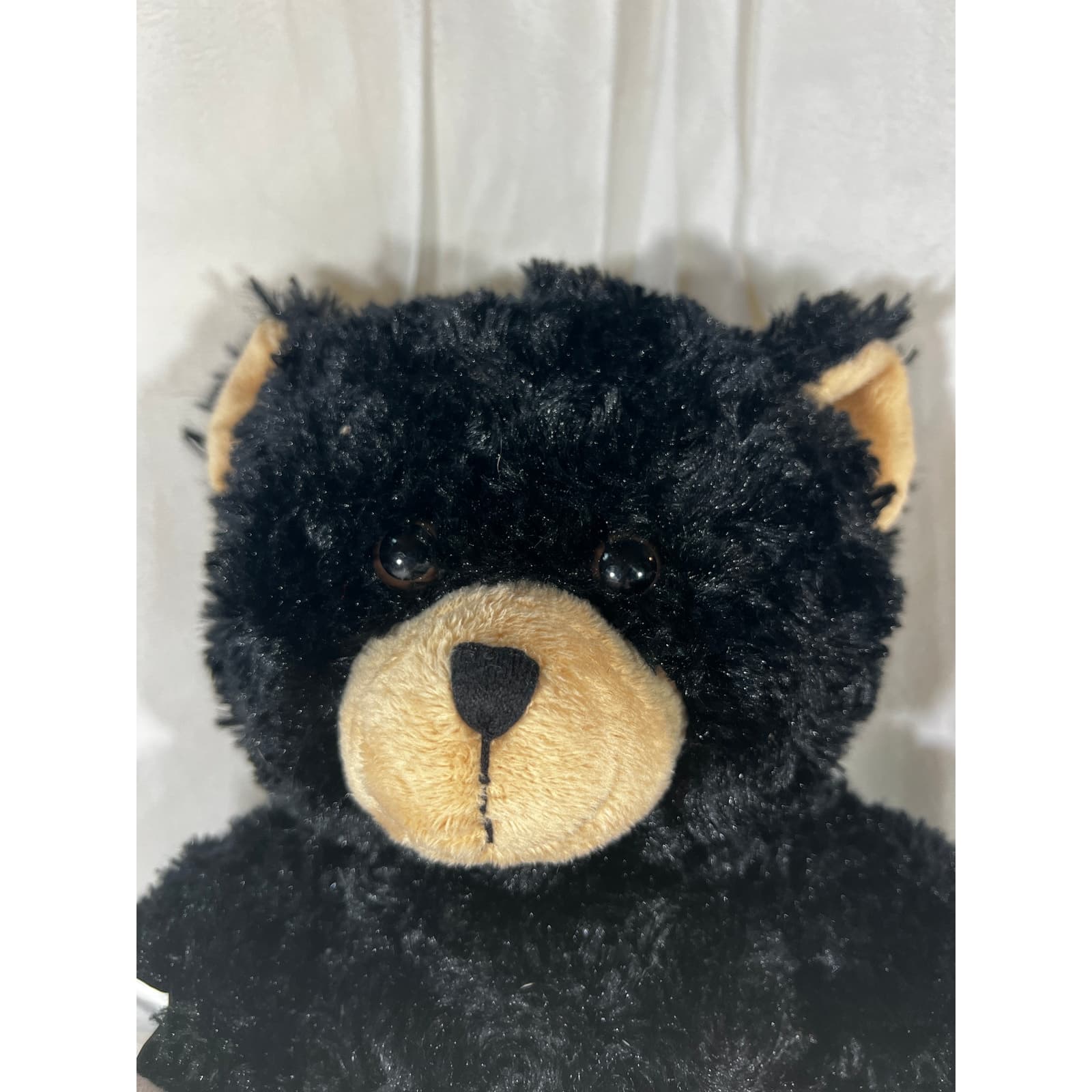 Build A Bear Workshop Black Bear with Soft Crutch 2010 Plush Stuffed Toy 16" - Thumbnail 5