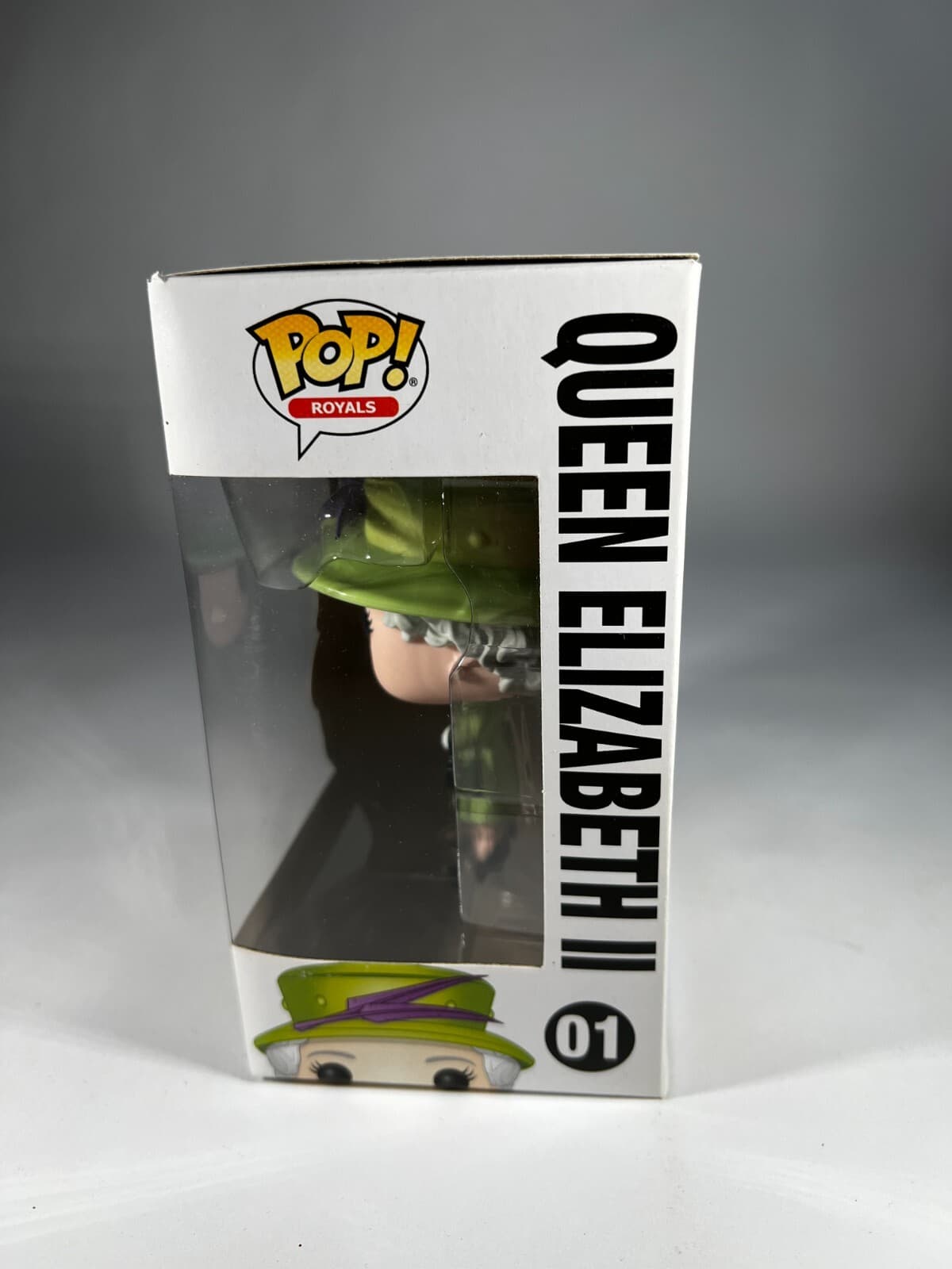 Funko Pop! Royals Queen Elizabeth II Green Dress #01 Royal Wedding In Box - Thumbnail 2