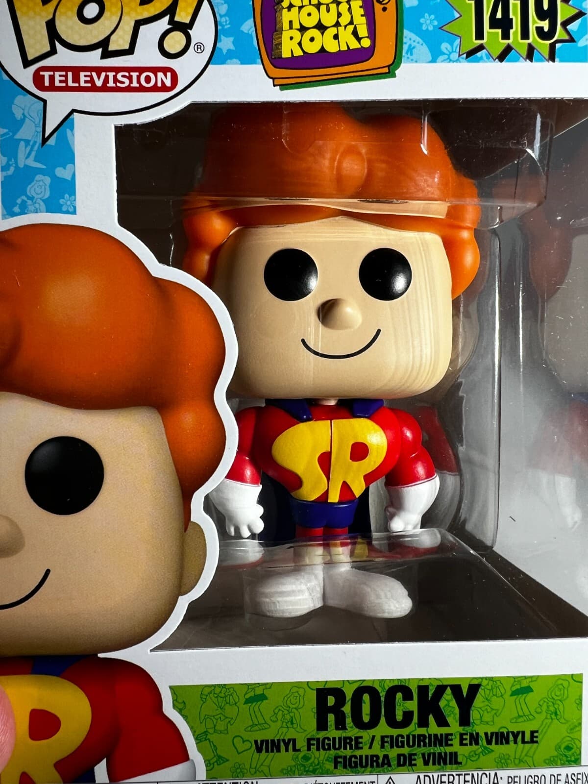NEW Funko Pop Schoolhouse Rock Rocky 1419 TV Original Final Customer Box Variant - Thumbnail 5