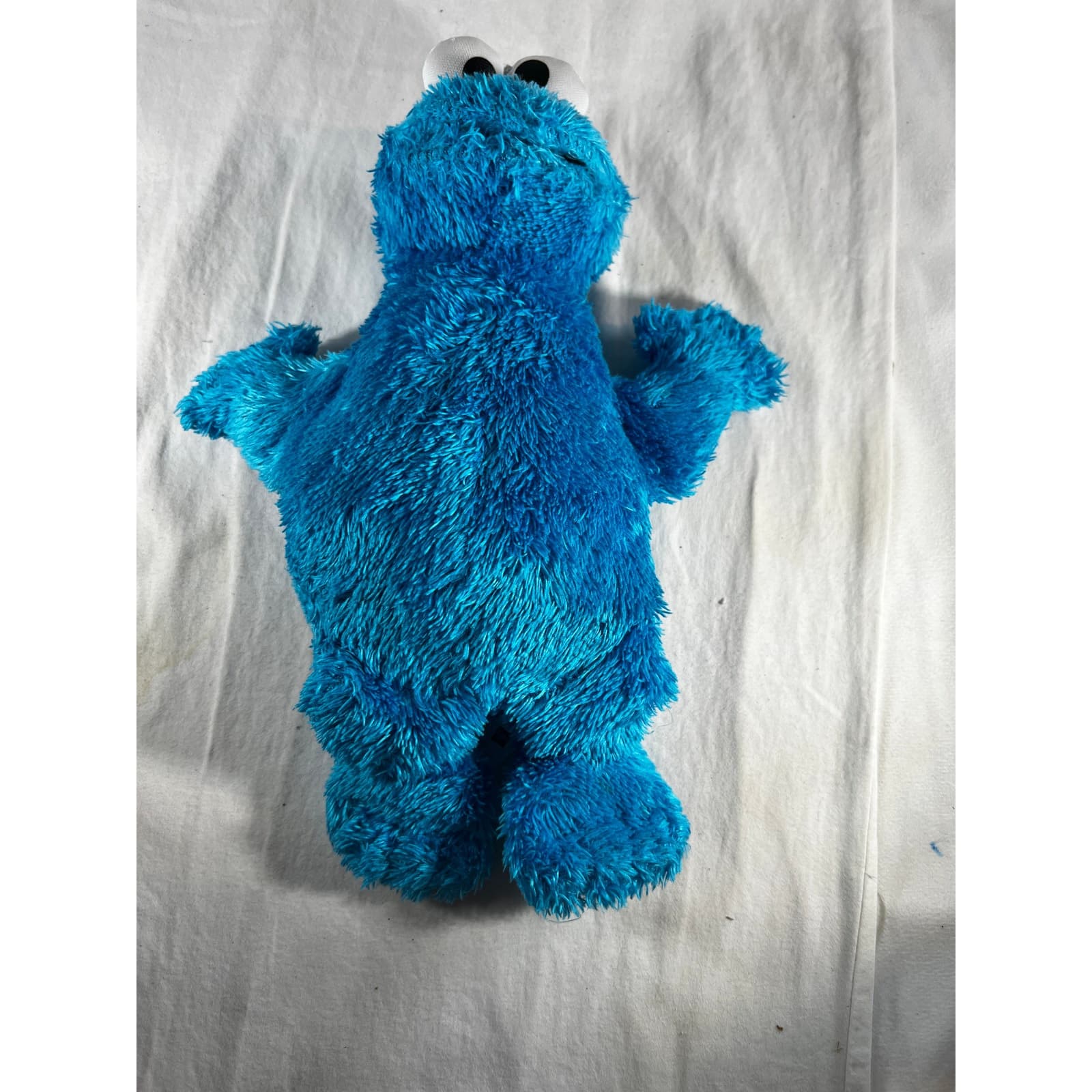 Hasbro Cookie Monster Sesame Street Plush 2012 Stuffed Animal Soft Toy 12" Nice - Thumbnail 2
