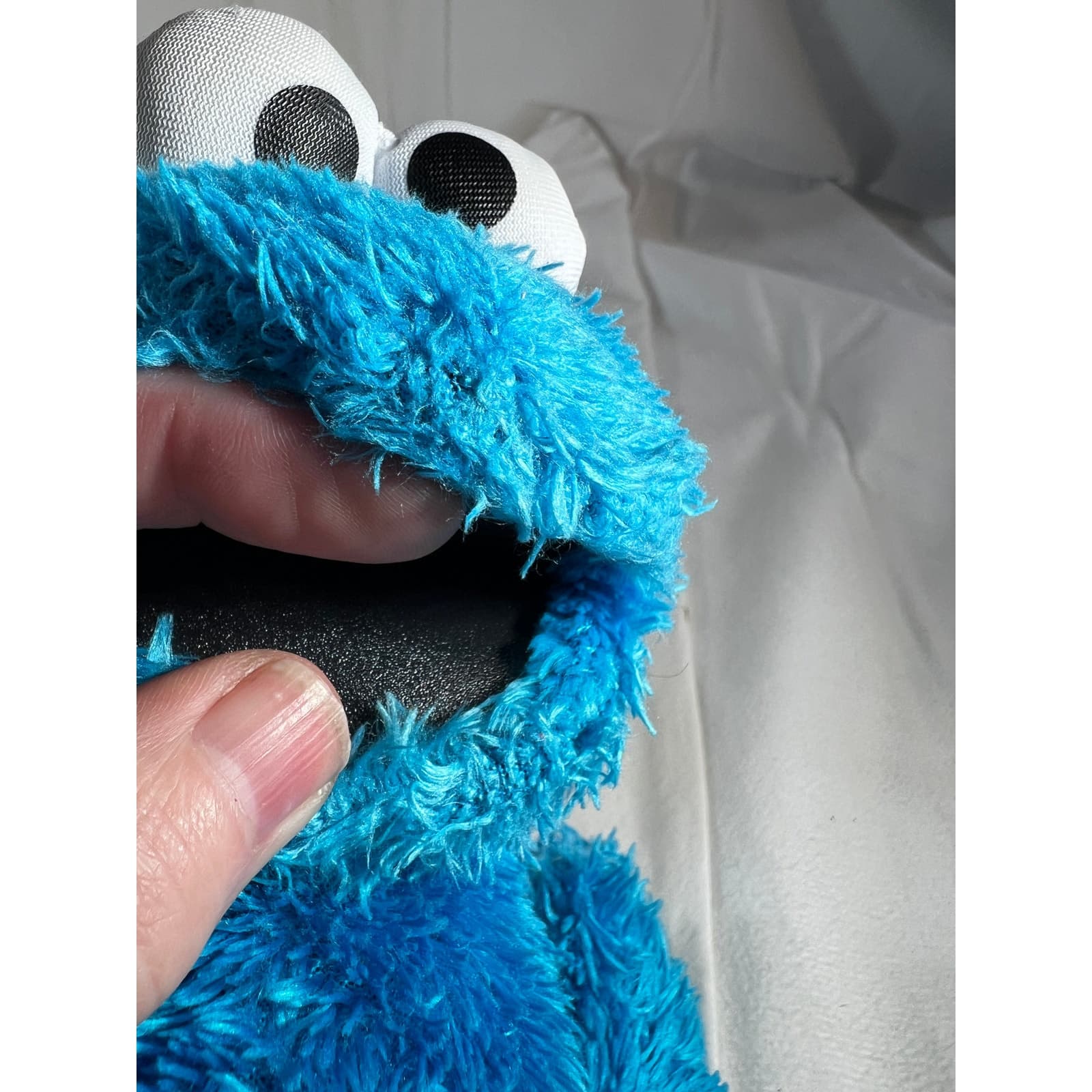 Hasbro Cookie Monster Sesame Street Plush 2012 Stuffed Animal Soft Toy 12" Nice - Thumbnail 10