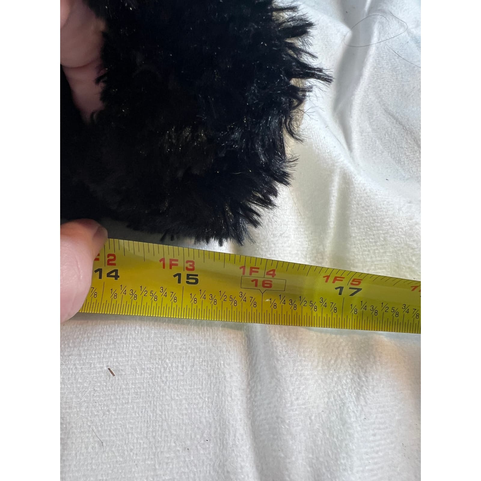 Build A Bear Workshop Black Bear with Soft Crutch 2010 Plush Stuffed Toy 16" - Thumbnail 20