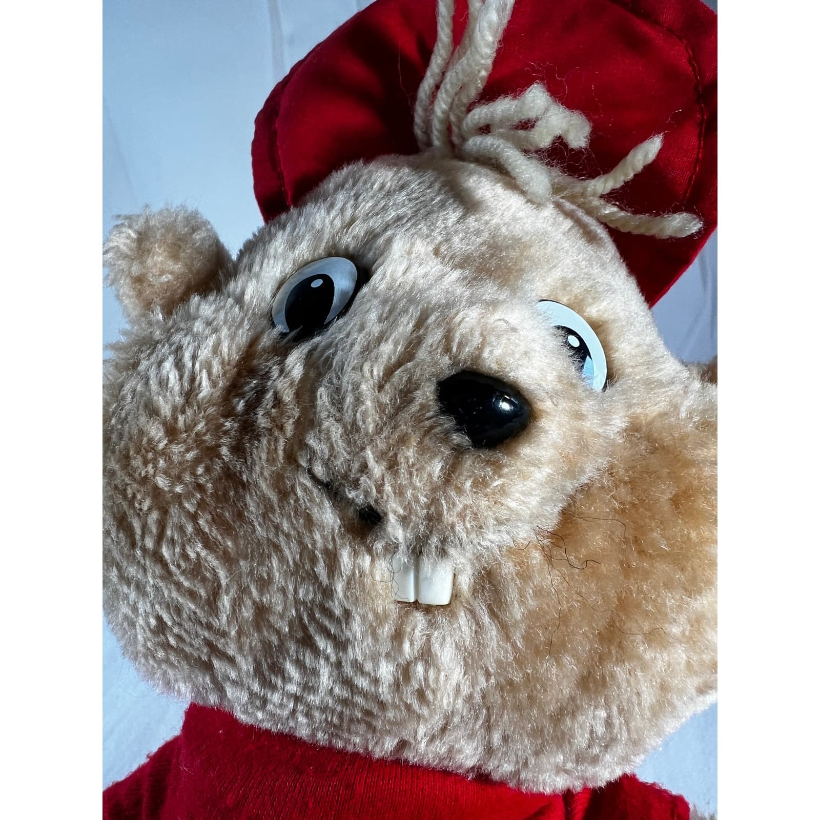1983 Alvin and The Chipmunks CBS Toys Vintage Plush Stuffed Animal Toy 12" Nice - Thumbnail 6