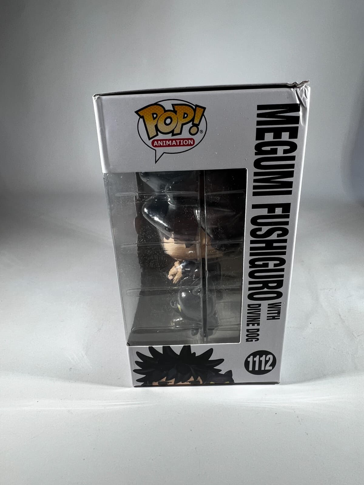 NEW Funko Pop ANIMATION Jujustsu Kaisen JJK Megumi Fushigoro w/ Divine Dog 1112 - Thumbnail 2