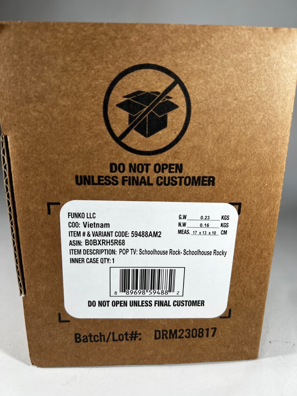 NEW Funko Pop Schoolhouse Rock Rocky 1419 TV Original Final Customer Box Variant - Thumbnail 10