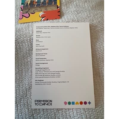BTS Butter Cream CD Photocard Lyric Cards Folded Message Card Album Set 2021 - Thumbnail 7