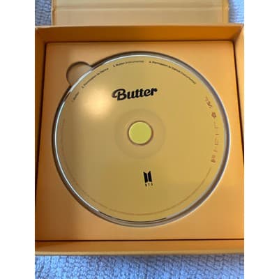 BTS Butter Cream CD Photocard Lyric Cards Folded Message Card Album Set 2021 - Thumbnail 19