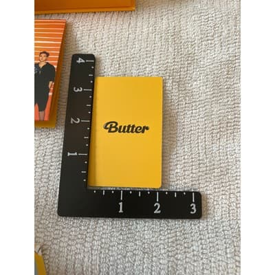 BTS Butter Cream CD Photocard Lyric Cards Folded Message Card Album Set 2021 - Thumbnail 10