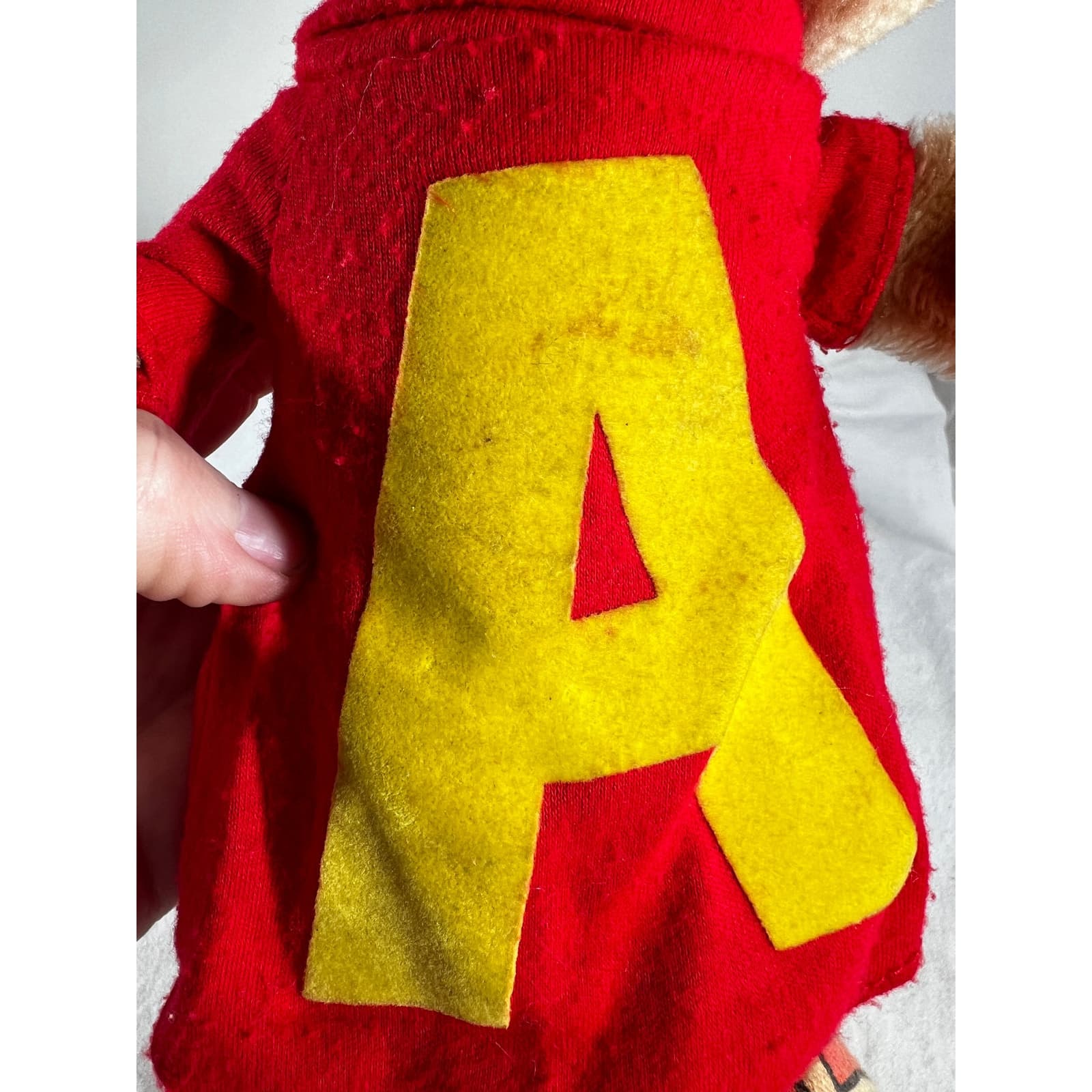 1983 Alvin and The Chipmunks CBS Toys Vintage Plush Stuffed Animal Toy 12" Nice - Thumbnail 11