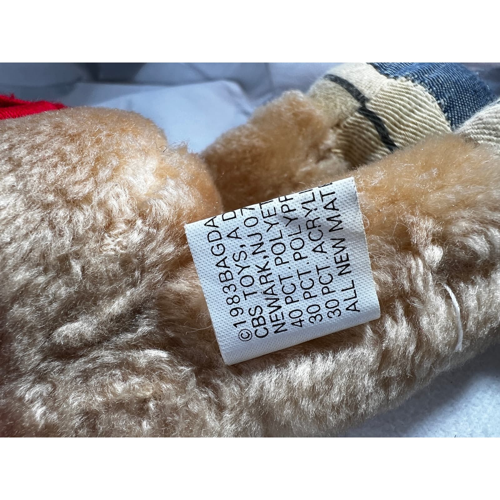 1983 Alvin and The Chipmunks CBS Toys Vintage Plush Stuffed Animal Toy 12" Nice - Thumbnail 15