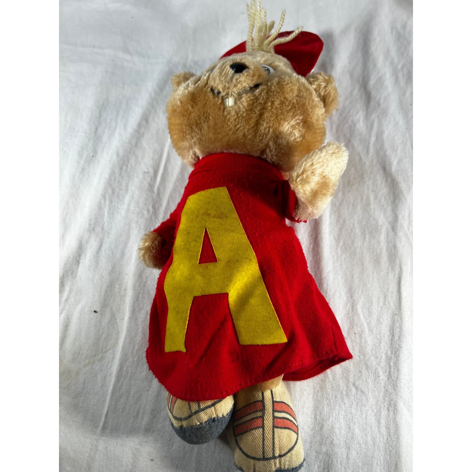 1983 Alvin and The Chipmunks CBS Toys Vintage Plush Stuffed Animal Toy 12" Nice - Thumbnail 5