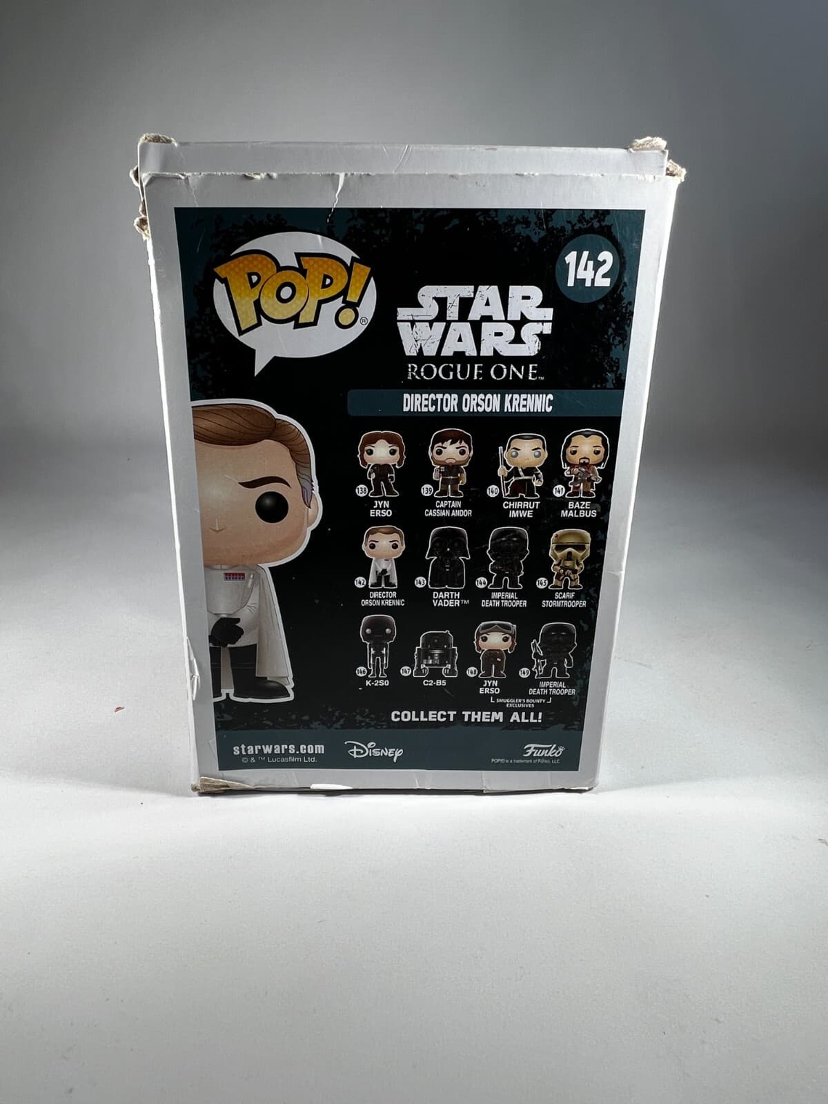 Funko POP! Star Wars Rogue One Director Orson Krennic Vinyl #142 In Box - Thumbnail 4