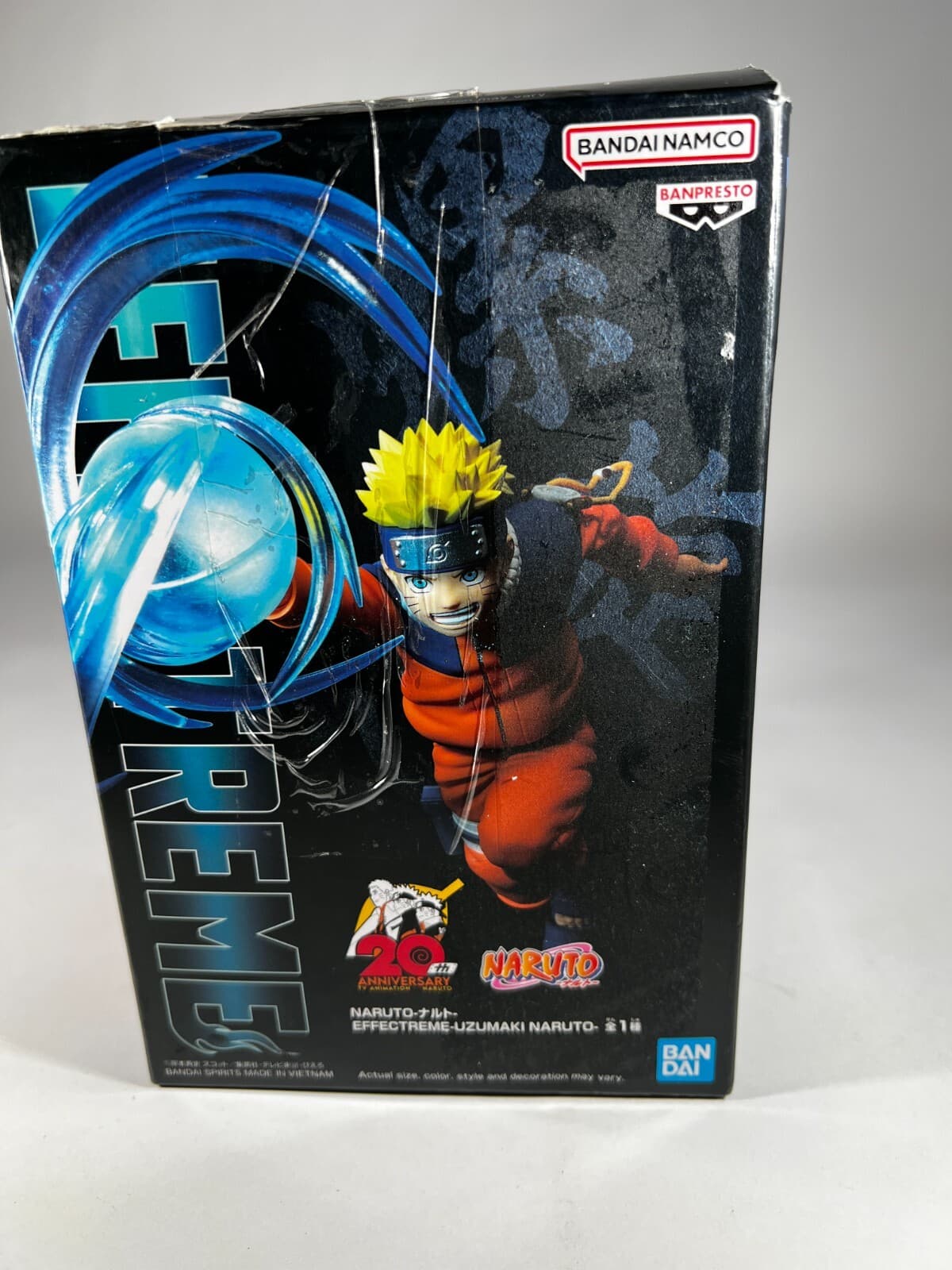 Bandai Namco Naruto EFFECTREME Naruto Uzumaki 20th Anniversary Anime Figure NEW - Thumbnail 17