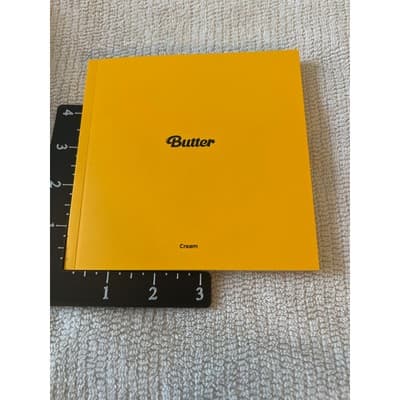 BTS Butter Cream CD Photocard Lyric Cards Folded Message Card Album Set 2021 - Thumbnail 22
