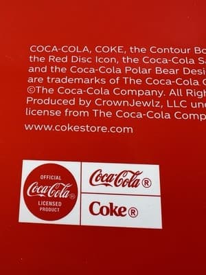 Santa Coca Cola Bottle Christmas Cards 8 Cards/8 Envelopes 5" X 7" NEW RARE - Thumbnail 6