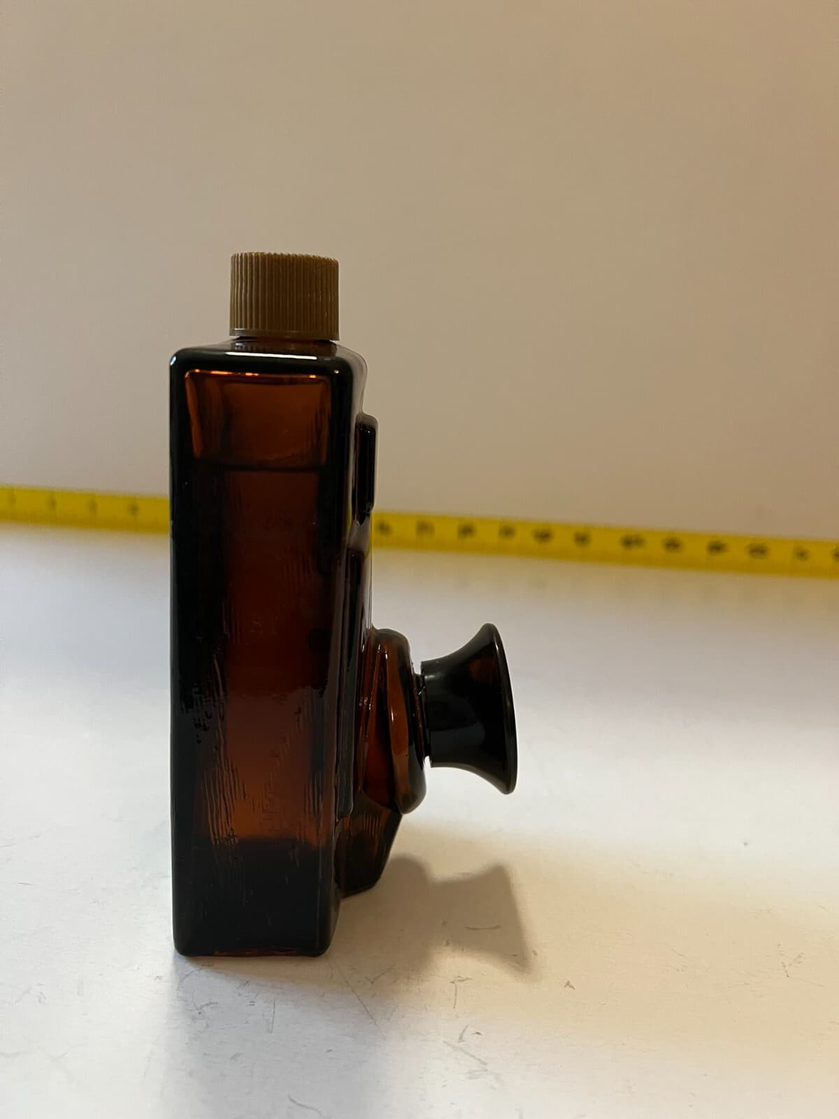 Avon Spicy After Shave Decanter Old Fashioned Wall Telephone Glass Bottle Rare - Thumbnail 4