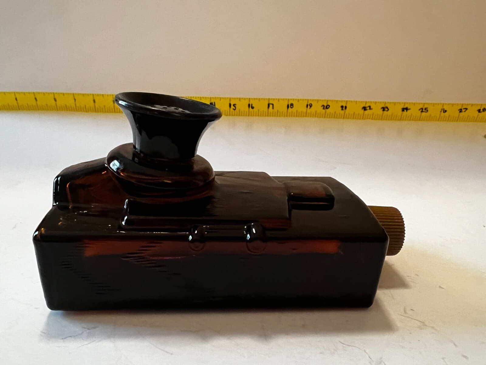 Avon Spicy After Shave Decanter Old Fashioned Wall Telephone Glass Bottle Rare - Thumbnail 7
