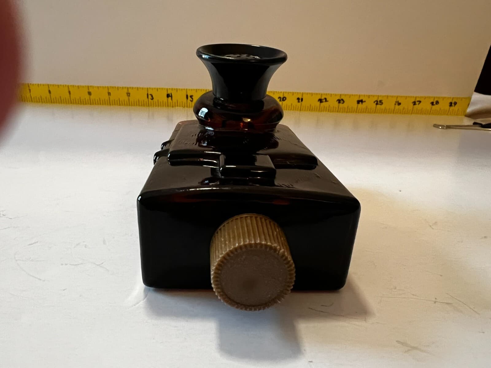 Avon Spicy After Shave Decanter Old Fashioned Wall Telephone Glass Bottle Rare - Thumbnail 8