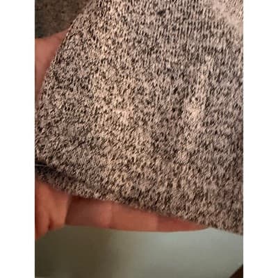 Papermoon Gray Knit Sweater Zip Shoulder Long Sleeve Women’s Medium EUC - Thumbnail 7