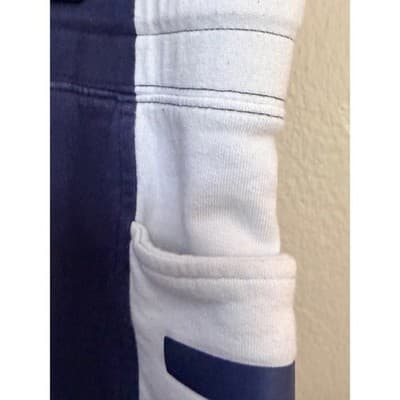 True Religion Sweat Shorts Men’s Large Blue Side Logo Drawstring EUC - Thumbnail 4
