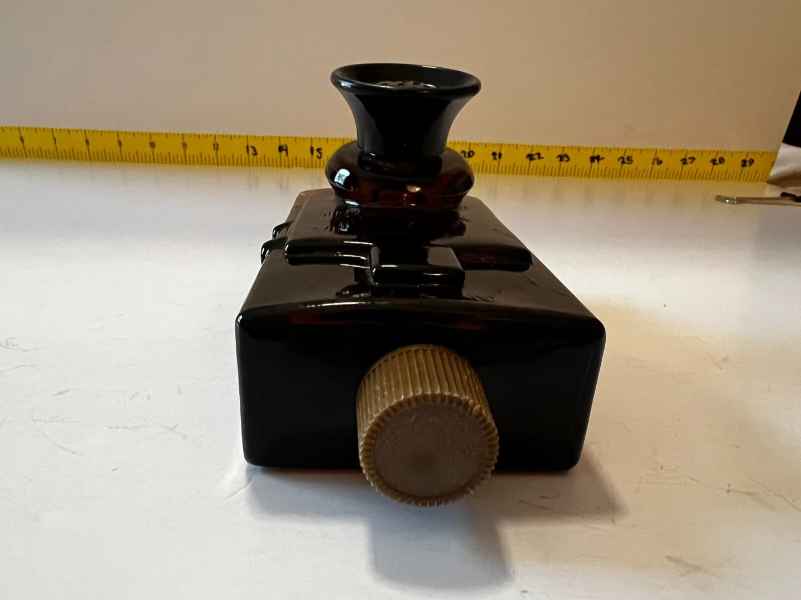 Avon Spicy After Shave Decanter Old Fashioned Wall Telephone Glass Bottle Rare - Thumbnail 9