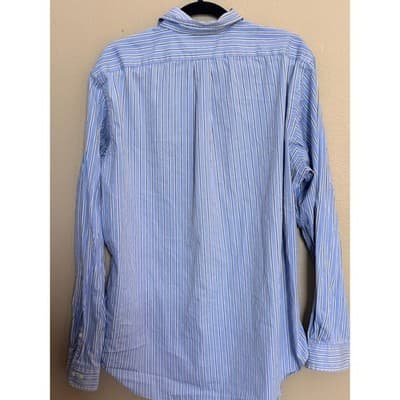 Polo Ralph Lauren Classic Fit Stripe Button Down Shirt Men’s Large EUC - Thumbnail 10