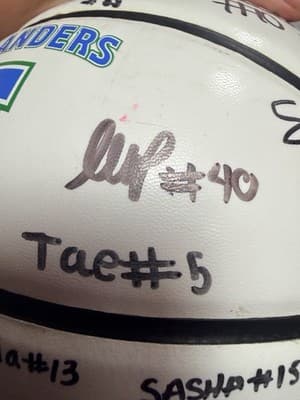 Texas A&M Islanders Autographed Basketball Team Issue Corpus Westbrook Ellis All - Thumbnail 14