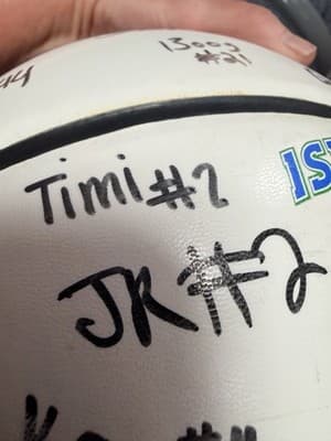 Texas A&M Islanders Autographed Basketball Team Issue Corpus Westbrook Ellis All - Thumbnail 17