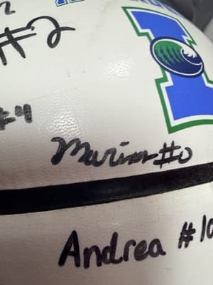 Texas A&M Islanders Autographed Basketball Team Issue Corpus Westbrook Ellis All - Thumbnail 15