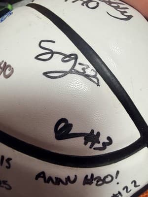 Texas A&M Islanders Autographed Basketball Team Issue Corpus Westbrook Ellis All - Thumbnail 13