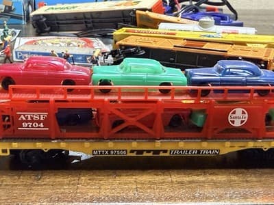 HUGE LOT Vintage HO Scale Train Preiser Figures Milkman Power Popsicle Old Dutch - Thumbnail 10