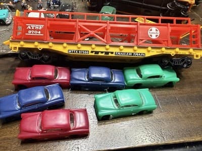HUGE LOT Vintage HO Scale Train Preiser Figures Milkman Power Popsicle Old Dutch - Thumbnail 5
