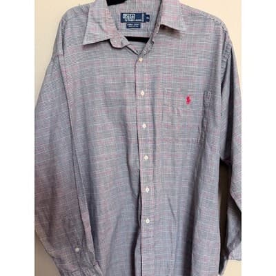 Polo Ralph Lauren Lowell Sport Plaid Button Down Shirt Men’s XL EUC - Thumbnail 2