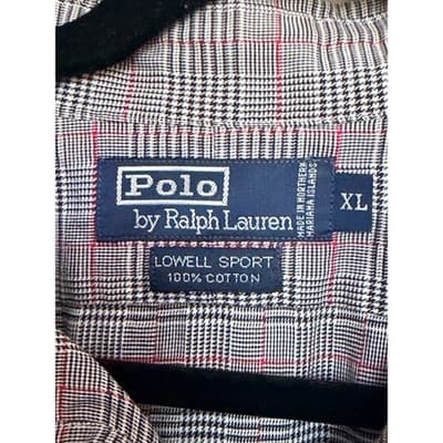 Polo Ralph Lauren Lowell Sport Plaid Button Down Shirt Men’s XL EUC - Thumbnail 6