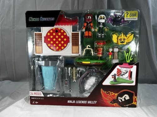 DevSeries Ninja Legends Valley Action Figure Playset New Exclusive Virtual Code - Thumbnail 2