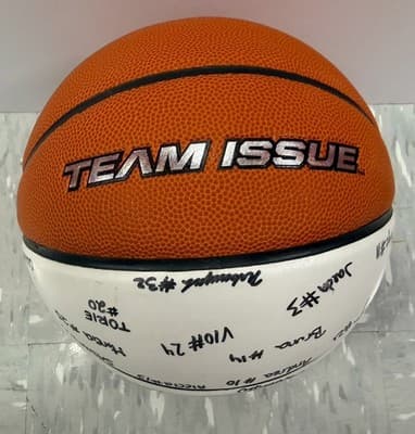 Texas A&M Islanders Autographed Basketball Team Issue Corpus Westbrook Ellis All - Thumbnail 2
