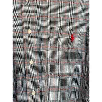 Polo Ralph Lauren Lowell Sport Plaid Button Down Shirt Men’s XL EUC - Thumbnail 3