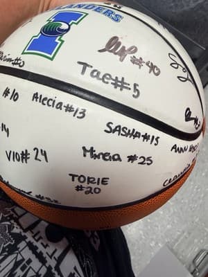 Texas A&M Islanders Autographed Basketball Team Issue Corpus Westbrook Ellis All - Thumbnail 19