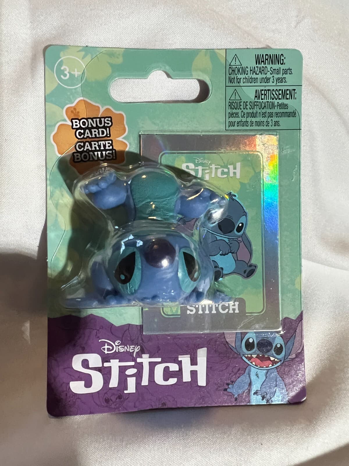 STITCH Disney Mini Figure Headstand Just Play 2024 w/ Bonus Card NEW Midwood - Thumbnail 5