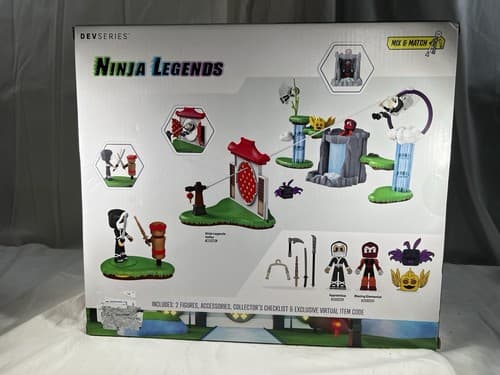 DevSeries Ninja Legends Valley Action Figure Playset New Exclusive Virtual Code - Thumbnail 5